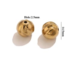 2pcs High Quality Stainless Steel Long Tube Beads for Jewelry Making Loose Spacer Beads DIY Bracelet Necklace Bracelets Finding