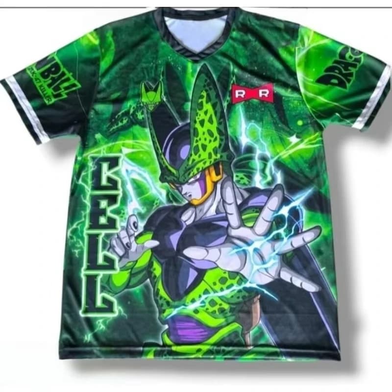 2026 Summer Dragon Ball Retro Fitness T-shirt Men's Oversized 3D Printed Short-sleeved Family Unisex Children's Sports Shirt