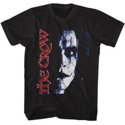 The Crow T-Shirt Men Summer Eric Draven Gothic Horror Graphic Short Sleeve Oversized Streetwear Loose Movie Fan Tee