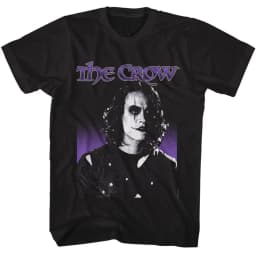 The Crow T-Shirt Men Summer Eric Draven Gothic Horror Graphic Short Sleeve Oversized Streetwear Loose Movie Fan Tee
