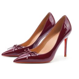 2026 Summer New Arrival Bow-Tie Women's High-Heeled Sandals Designer Style PU Leather, Sexy Party Dress Women's Wedding Shoes