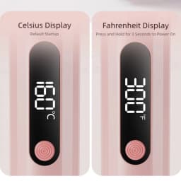 TINSOL Negative Ion Hot Air Brush Professional Styling Tool Multi-Functional Heated Curling and Straightening Brush