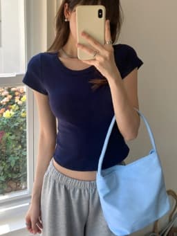 2026 Summer New Slim Fit Solid Color Casual Top Korean Style Simple Cotton Short Sleeve Tees Women T-Shirt Y2K Clothes