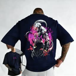 2026 New Dragon Ball Anime T-shirt 2026 Summer New Majin Buu Printed Men's and Women's Trendy Versatile Casual Short Sleeve Top