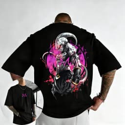 2026 New Dragon Ball Anime T-shirt 2026 Summer New Majin Buu Printed Men's and Women's Trendy Versatile Casual Short Sleeve Top