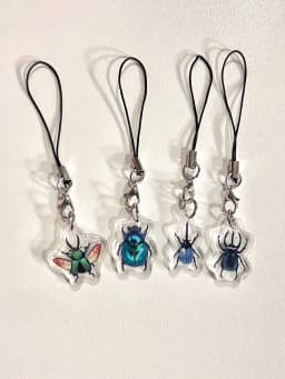 Beetle Phone Charms Trendy Beetle Design Mobile Phone Accessories for Women Kids Fashion Jewelry Decoration