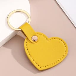 10-100Pcs Leather Heart Key Chain Fashion Leather Heart Shape Keychain Women Car Key Holder Key Ring Charm Bag Car Pendant Gift
