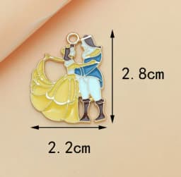 10pcs Cartoon Charms Enamel Charms Pendants for Jewelry Making Necklaces Earrings Braceltes DIY Crafts Gift