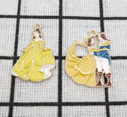 10pcs Cartoon Charms Enamel Charms Pendants for Jewelry Making Necklaces Earrings Braceltes DIY Crafts Gift
