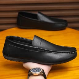 2026 Men Boat Shoes Business Breathable Mens Loafers Shoes Moccasins Flat Shoes Casual Genuine Leather Footwear Slip on Antiskid