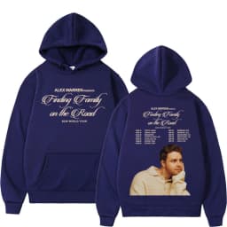 Alex Warren Finding Family on The Road 2026 World Tour Hoodies Sweatshirts Men Women Fashion High Quality Retro Oversized Hoodie