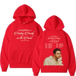 Alex Warren Finding Family on The Road 2026 World Tour Hoodies Sweatshirts Men Women Fashion High Quality Retro Oversized Hoodie