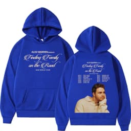 Alex Warren Finding Family on The Road 2026 World Tour Hoodies Sweatshirts Men Women Fashion High Quality Retro Oversized Hoodie