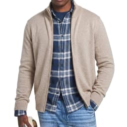 New Men's Casual Knitted Cardigan Sweater Jacket Spring Work Jumper Zip Up Coats Long Sleeve Pullover Solid Gym Sweatshirts Man