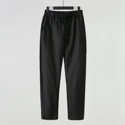 Solid Color Linen Pants Men's Loose Cotton Linen Casual 9 Points Pants Spring Summer Home Straight Soft Comfortable Trousers