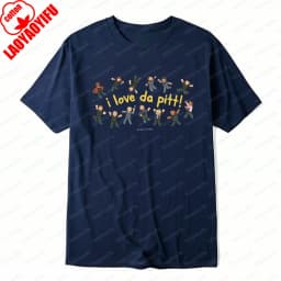 The Pitt Fan Tshirt I Love Da Pitt Cute Cast Design Medical Drama Tops TV Show Fan Tee Retro Simple Kawaii Clothes for Women