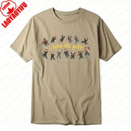 The Pitt Fan Tshirt I Love Da Pitt Cute Cast Design Medical Drama Tops TV Show Fan Tee Retro Simple Kawaii Clothes for Women