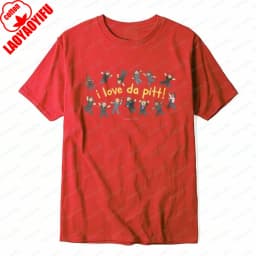 The Pitt Fan Tshirt I Love Da Pitt Cute Cast Design Medical Drama Tops TV Show Fan Tee Retro Simple Kawaii Clothes for Women