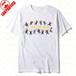 The Pitt Fan Tshirt I Love Da Pitt Cute Cast Design Medical Drama Tops TV Show Fan Tee Retro Simple Kawaii Clothes for Women