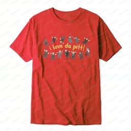 The Pitt Fan Tshirt I Love Da Pitt Cute Cast Design Medical Drama Tops TV Show Fan Tee Retro Simple Kawaii Clothes for Women