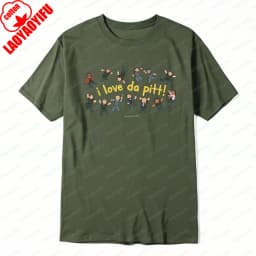 The Pitt Fan Tshirt I Love Da Pitt Cute Cast Design Medical Drama Tops TV Show Fan Tee Retro Simple Kawaii Clothes for Women
