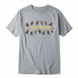 The Pitt Fan Tshirt I Love Da Pitt Cute Cast Design Medical Drama Tops TV Show Fan Tee Retro Simple Kawaii Clothes for Women