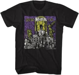 The Misfits Band Rock Hardcore Punk Style Casual T-Shirt Men's and Women's Luxury Brand Top 2026 New Band