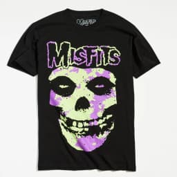The Misfits Band Rock Hardcore Punk Style Casual T-Shirt Men's and Women's Luxury Brand Top 2026 New Band