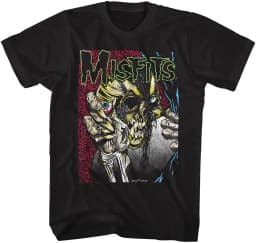 The Misfits Band Rock Hardcore Punk Style Casual T-Shirt Men's and Women's Luxury Brand Top 2026 New Band