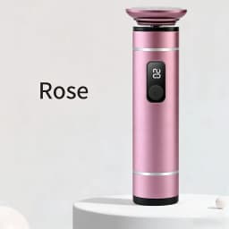Rechargeable Electric Foot File with Adjustable Speed, Includes Sanding Discs and Nail Drill Bits
