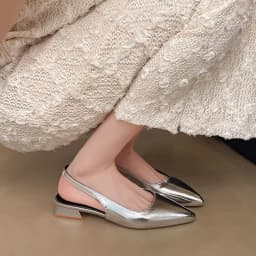 Summer New Fashion Outdoor Versatile Pointed Toe Low Heel Single Shoes Women's Footwear Stylish All-Season Low Pumps