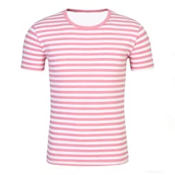 Summer Multi-Colored Stripes T-Shirts 3D Print Men Women Casual Round Neck Short Sleeve T Shirt Top Harajuku Tees Men's Clothing