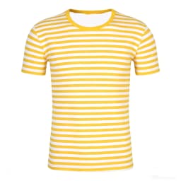 Summer Multi-Colored Stripes T-Shirts 3D Print Men Women Casual Round Neck Short Sleeve T Shirt Top Harajuku Tees Men's Clothing