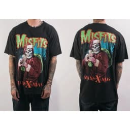 Misfits Band Rock Hardcore Punk Casual T-Shirt Men's and Women's Luxury Band Brand