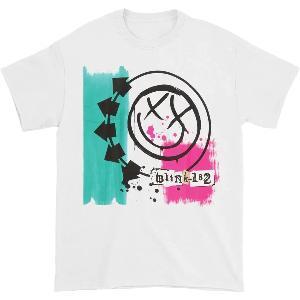 Blink 182 Blink 182 Punk Band Casual T-Shirt Men's and Women's Luxury Band Brand Top 2026