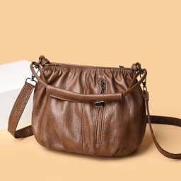 Casual Leather Shoulder Bags for Women's Luxury Handbags Designer Crossbody Messenger Bag Shell Vintage Handbag Tote