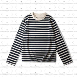 2026 spring Striped Long Sleeve hoodies For Men And Women Couple Classical Round Neck t-shirt Pullover sweatshirt men clothing