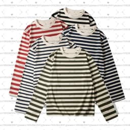 2026 spring Striped Long Sleeve hoodies For Men And Women Couple Classical Round Neck t-shirt Pullover sweatshirt men clothing