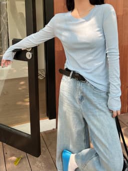 2026 Summer New Ice Silk Solid Color Loose Casual Top Thin Sun Protection Long Sleeve Women's T-Shirt Sesy See-through Tees