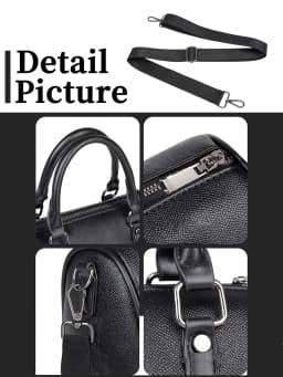 Men's Crossbody Bag - Black Sling Bag for Men, Large Capacity Shoulder Bag, Stylish Multifunctional Handbag, Casual Commuter Bag