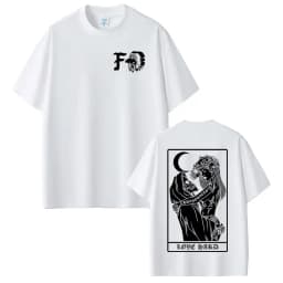 Forward Observations Group Skeleton Graphic T-shirt Men Women Fashion Vintage Oversized Casual Short Sleeve Tee Shirt Streetwear