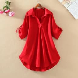 Plus Size Women's Summer Casual Comfortable Women's Clothing Loose Office Lady Fashion New Arrival Trendy