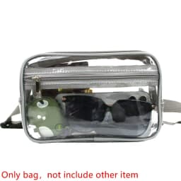 Waterproof Shoulder Bag Transparent Waist Bag Sport PVC Fanny Pack Coin Purse Phone Bag Woman Waist Packs Fishing