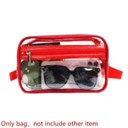 Waterproof Shoulder Bag Transparent Waist Bag Sport PVC Fanny Pack Coin Purse Phone Bag Woman Waist Packs Fishing