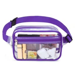 Waterproof Shoulder Bag Transparent Waist Bag Sport PVC Fanny Pack Coin Purse Phone Bag Woman Waist Packs Fishing