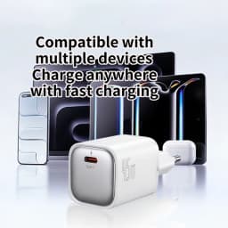 PD 45W TypeC GaN Charger For Phone Type-C Charger Super Fast Charging EU Plug