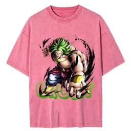 Men Streetwear Hip Hop Vintage Pink Tshirt Japanese Anime Dragon Ball Graphic T-Shirt Harajuku Summer T Shirt Cotton Tops Tees
