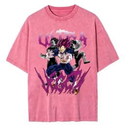 Men Streetwear Hip Hop Vintage Pink Tshirt Japanese Anime Dragon Ball Graphic T-Shirt Harajuku Summer T Shirt Cotton Tops Tees
