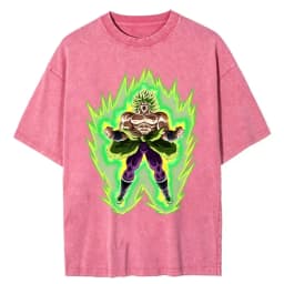 Men Streetwear Hip Hop Vintage Pink Tshirt Japanese Anime Dragon Ball Graphic T-Shirt Harajuku Summer T Shirt Cotton Tops Tees