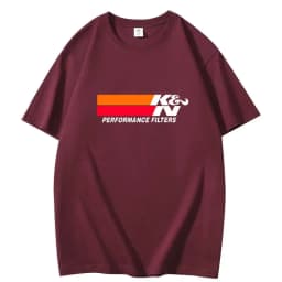 New T-ShirtK&N High Performance Air & Oil Filters Air Intakes Men Cotton Cool Harajuku Funny T-Shirt Male Vintage Tee-shirt
